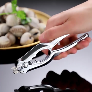 Combo Dụng Cụ Tách Mở Sò Huyết INOX 2in1 + Lột Vỏ Tôm 2 Đầu – Kềm Tách Sò Huyết Kiêm Kẹp Càng Cua + Càng Ghẹ Tiện Dụng Nhanh Chóng – Tách Vỏ Các Loại Hạt Cao Cấp Bền Đẹp Vô Cùng Tiện Dụng Trong Nhà Bếp