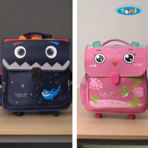 Cặp Học Sinh Tomi F23 ngộ nghĩnh đáng yêu xinh xắn và chống gù lưng