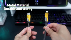 สายชาร์จเร็ว 4IN1 รองรับการชาร์จเร็วสูงสุด 65W และเหมาะสำหรับ iP Type C