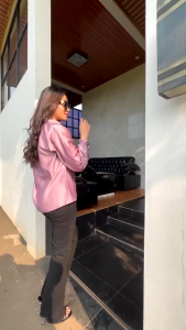 KEMEJA SATIN/KEMEJA WANITA CASUAL/KEMEJA BASIC/KEMEJA POLOA/KEMAJA JUMBO