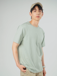 Giordano áo thun nam vải thoáng mát công nghệ mới cổ tròn tay ngắn dệt kim Free Shipping 01023380