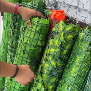 Tanaman Daun Hias Plastik Papan Rumput Sintetis Alaska Findlove Dekorasi Dinding Ruangan COD PBP58