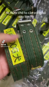 1 cái vòng cổ chó cỡ lớn 4cm cho chó to 25kg-50kg ( chốt cài kép khoá hợp kim chống xoắn)