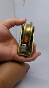 Roda Pagar Model U V 50mm & Roda Pintu Gerbang Rumah (Harga 1 Biji)