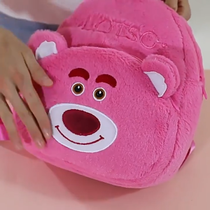 Cartoon backpack for kindergarten childrens school bag cute girl plush bag small backpack for kids