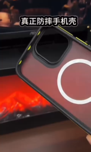 Ốp lưng iPhone  mờ từ tính  SPACE mặt lưng nhựa mờ New 2024