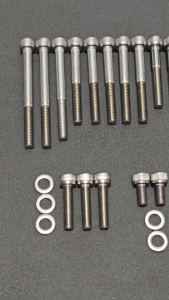 Baut Set Mesin Satria Ru 120 Hiu LSCM Stainless 304 A2-70 THE