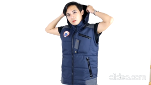 ROMPI VEST TEBAL HANGAT PRIA WANITA PARASUT PREMIUM SEMI WF LOGO KLUB BOLA INDONESIA