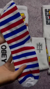 Kaos Kaki Oldschool Motif Skate Merk Panjang Premium - Hosela Project