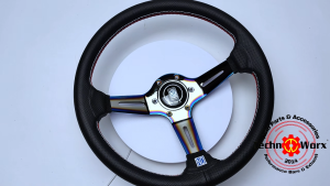 NARDI Titanium Burnt LINE Steering Wheel: A High-Quality Automotive Choice