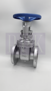 JK ประตูน้ำ เหล็กหล่อ หน้าแปลนเหล็ก JIS10K ขนาด 2" - 4" (Cast Iron Rising Stem Gate Valve JIS10K)