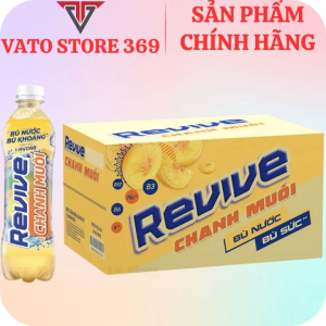 Nước uống điện giải REVIVE chanh muối chai 390ml