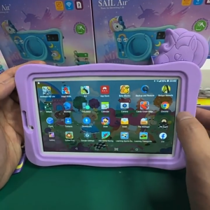 Kids Table 4G sim Phone Call แท็ปเล๊ตสอนเด็ก หน้าจอสัมผัส 7.0นิ้ว แท็บเล็ตสำหรับเด็ก RAM 4GB ROM 64GB Android 13 จอแสดงผล IPS HD WiFi เคสป้องกันเด็ก เมนูไทย