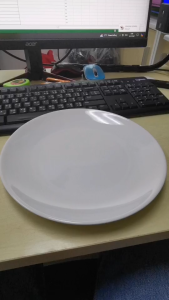 จานใบบัว 25 ซม. ( 9.8 นิ้ว ) #1020125 PATRA ( Oriental )