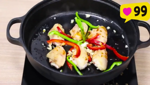 North Star Mall 35cm (13.77\") Double Handle Cast Iron Paella Pan