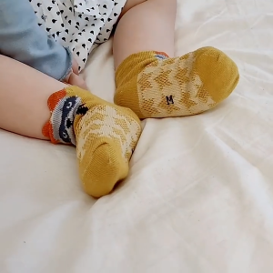 HIPPOLAND Kaus kaki nyamuk bayi/Kaus kaki anti nyamuk/Kaus kaki bayi/Kaus kaki kartun anti nyamuk 312-319