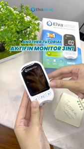 Alat Cek 3in1 Elvasense (Gula Kolesterol dan Asam Urat)