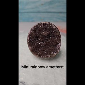 CrystaLuver PVH 40 Natural Amethyst Crystal Geode.