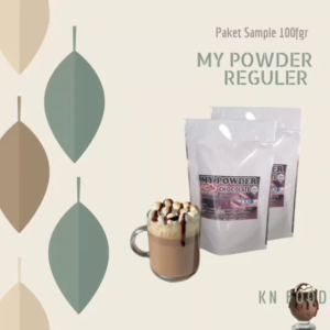 Bubuk Minuman COKLAT 1 ons - Powder COKLAT Bubble Drink 100gr.