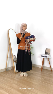 Ghanimi - Rachel: Bahan Brukat Berkualitas & Outer Brukat Kekinian