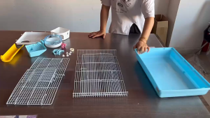 Lồng nhà máy 1 tầng lớn dành cho hamster - T3 PETS SHOP