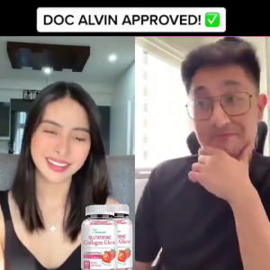 （Buy 3 take 1）Nature Glow Collagen Glutathione  Glow Gummies Whitening skin gummies 60 Pcs Strawberry Flavor - Anti-Aging Whitening Wrinkle Reduction product