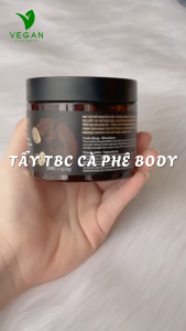 Bộ cà phê Đắk Lắk làm sạch da chết Cocoon: Da mặt 150ml + Cơ thể 200ml tẩy tế bào chết 100% VEGAN - Mỹ phẩm thuần chay