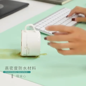Easyhome.sg PU Leather Large Desk Pad / Waterproof Non-Slip Stylish Office Desk Pad / Mouse Pad