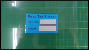 Windscreen Road Tax Sticker 2024