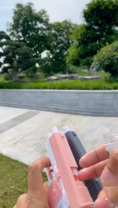 Mainan Pantai Pist0l Air Ukuran Kecil 908 | Mainan Anak Seru Semprotan Air Bisa Diisi Air Kemasan Kantong Mainan Watergun Toy Tanpa Menggunakan Baterai Viral Mainan Terbaru Semprotan Air Bentuk Pist0l