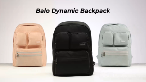 Balo nữ đi học Dynamic Backpack B1 chính hãng NATOLI Cặp nữ nhiều ngăn kháng nước siêu nhẹ thời trang phong cách cao cấp