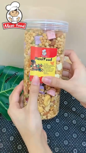 Granola Sữa Chua Yến Mạch Nổ Không Đường 500g - MAXIFOOD