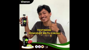 Cuka Mengkudu Vinenon Ampuh Kecilkan Batu Ginjal 300ml Halal BPOM COD