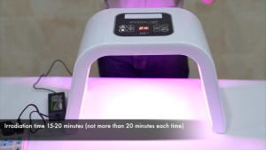 PDT LED Face Mask Light Therapy Beauty Machine Photon Facial Phototherapy Skin Care Machine Facial Light 4 Colors 嫩肤仪