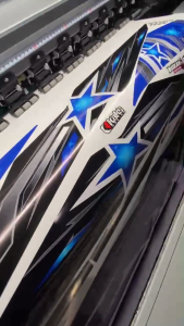 Striping Sticker Variasi Beat 2013-2016 Fi Motif Bintang Racing Keren Terbaru Full