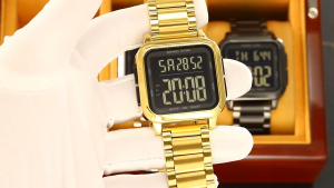 SKMEI 2133 Jam Tangan Pria Digital Stainless Watches Tahan air