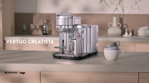 Nespresso® Vertuo Creatista Coffee Machine Stainless Steel
