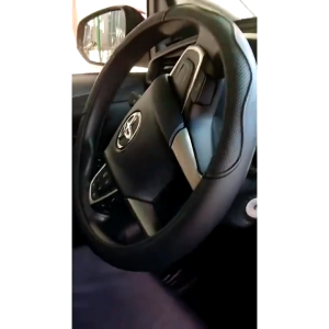 38CM Universal Car PU Leather Steering Wheel Covers Anti-slip Skidproof Durable Steering Wheel Cove