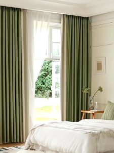 SRUE Shading Curtain Soundproof Heat Insulation Blackout Curtain Uv Protection For Living Room Bedroom Home Decor