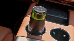 ODOROKU Negative ION H12 HEPA Filter Mini Air Purifier with RGB Light Activated Carbon Filter Remove Formaldehyde Night Light Type C for Car Home Office PM2.5 Removes 99.9% Dust Smoke Odor Pollen Mold Pets Dander