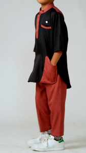 KURTA SEPASANG ANAK LAKI LAKI PREMIUM KURTASET ROKIDZ