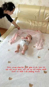 Màn chụp mùng chụp cao cấp tự bung gấp gọn chống muỗi cho bé kho Kiều Phi bảo hành 18 tháng