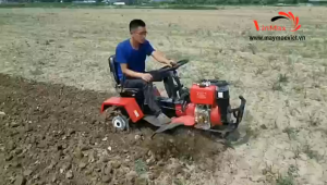 Máy phay đất ruộng máy xới đất vườn ngồi lái Turbo TBD1300