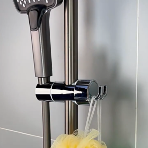 Universal 18~25mm Shower Head Holder Shower Slide Rail Bar Holder Adjustable Clamp Holder Bracket Replacement