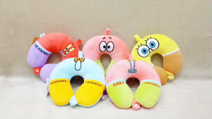 Bantal Leher Kancing Spongebob Patrik