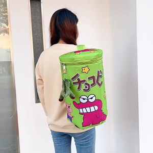 JIVIVIL Balo trẻ em hoạt hình Cặp học sinh học sinh sức chứa lớn ni lông dễ thương Túi du lịch