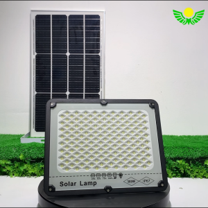 Đèn năng lượng mặt trời 300W chống chói cao cấp Mifidi Solar sáng trên 12h tấm pin Mono 60x35cm BH VIP 2 năm miễn phí tận nhà