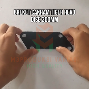 Breket Cakram Tiger Revo Bracket Disc Cakram Piringan Tiger Revo Megapro Lama Disc 300mm atau 30cm Buat Cakram Depan