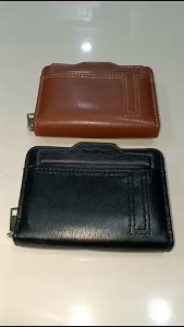 Menbense Dompet Uang Kartu Minimalis Kecil RFID K99-25 Bahan Sintetis Tebal Muat Banyak Kartu Pria Wanita