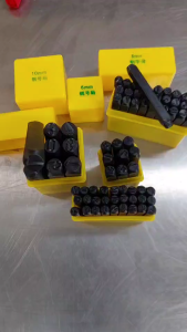 เหล็กตอกตัวอักษรเหล็ก ABC มีหลายขนาด ตัวเลข ตัวหนังสือ ปั้มอักษร ปั้มหนังสือ ตัวตอก ตัวปั้ม ตอก เหล็กตอกตัวเลข ตัวเลข